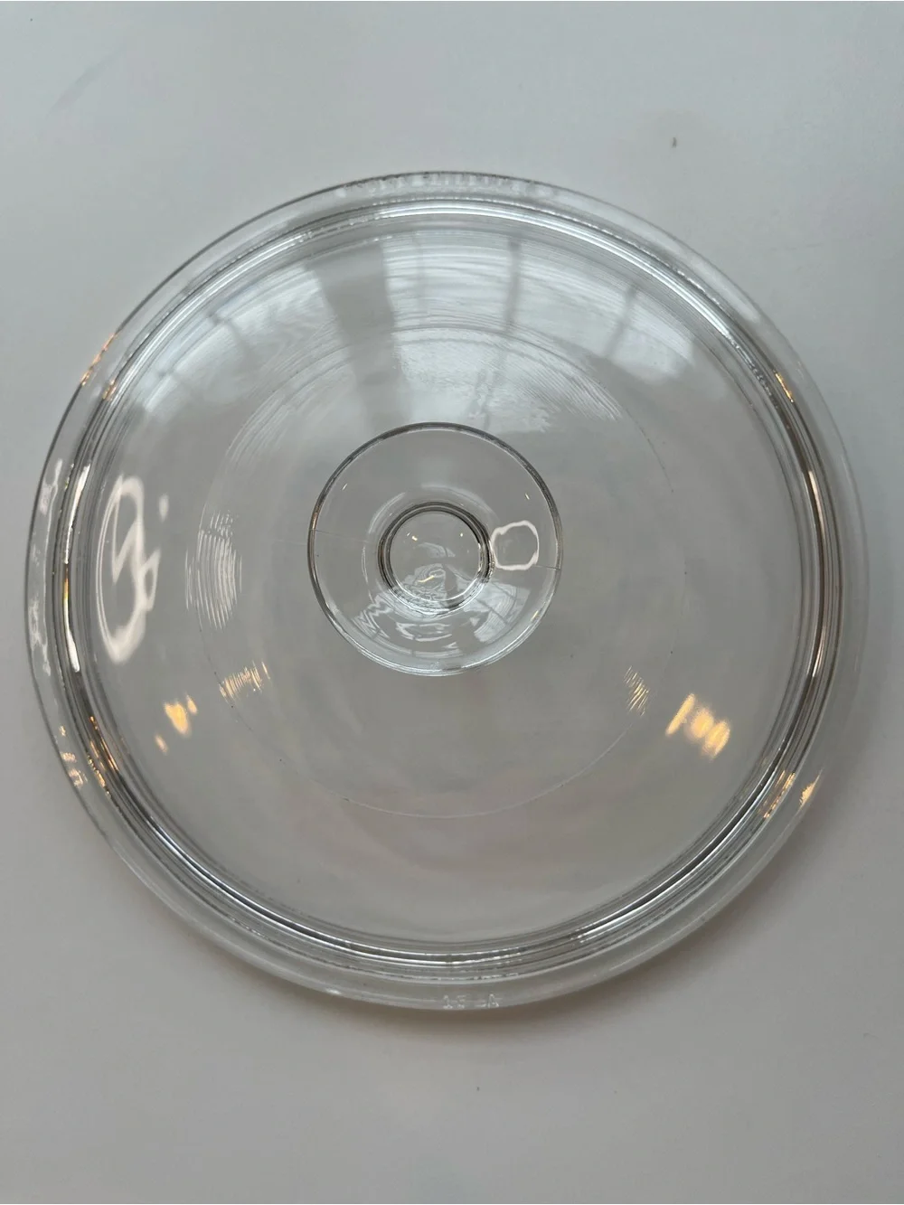 Pyrex 15-A Clear Glass Round Replacement Casserole Lid 8